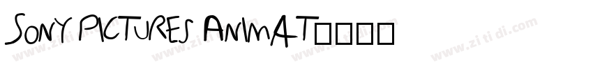 Sony Pictures Animat字体转换